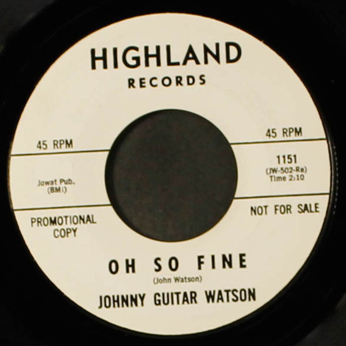 wait a minute baby by JOHNNY GUITAR WATSON