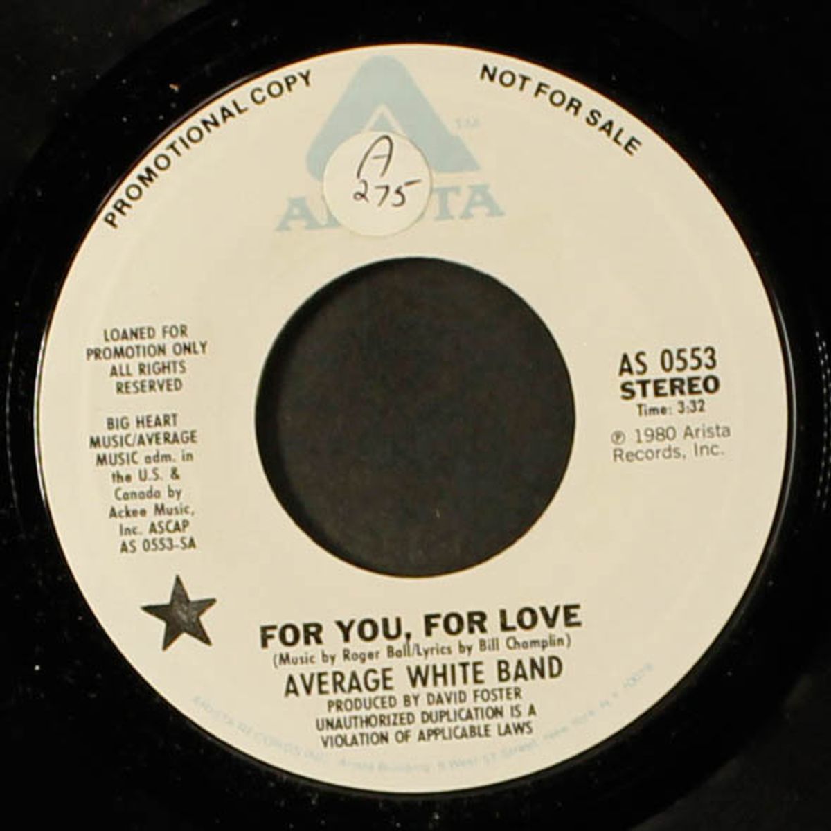 for you, for love / mono by AVERAGE WHITE BAND