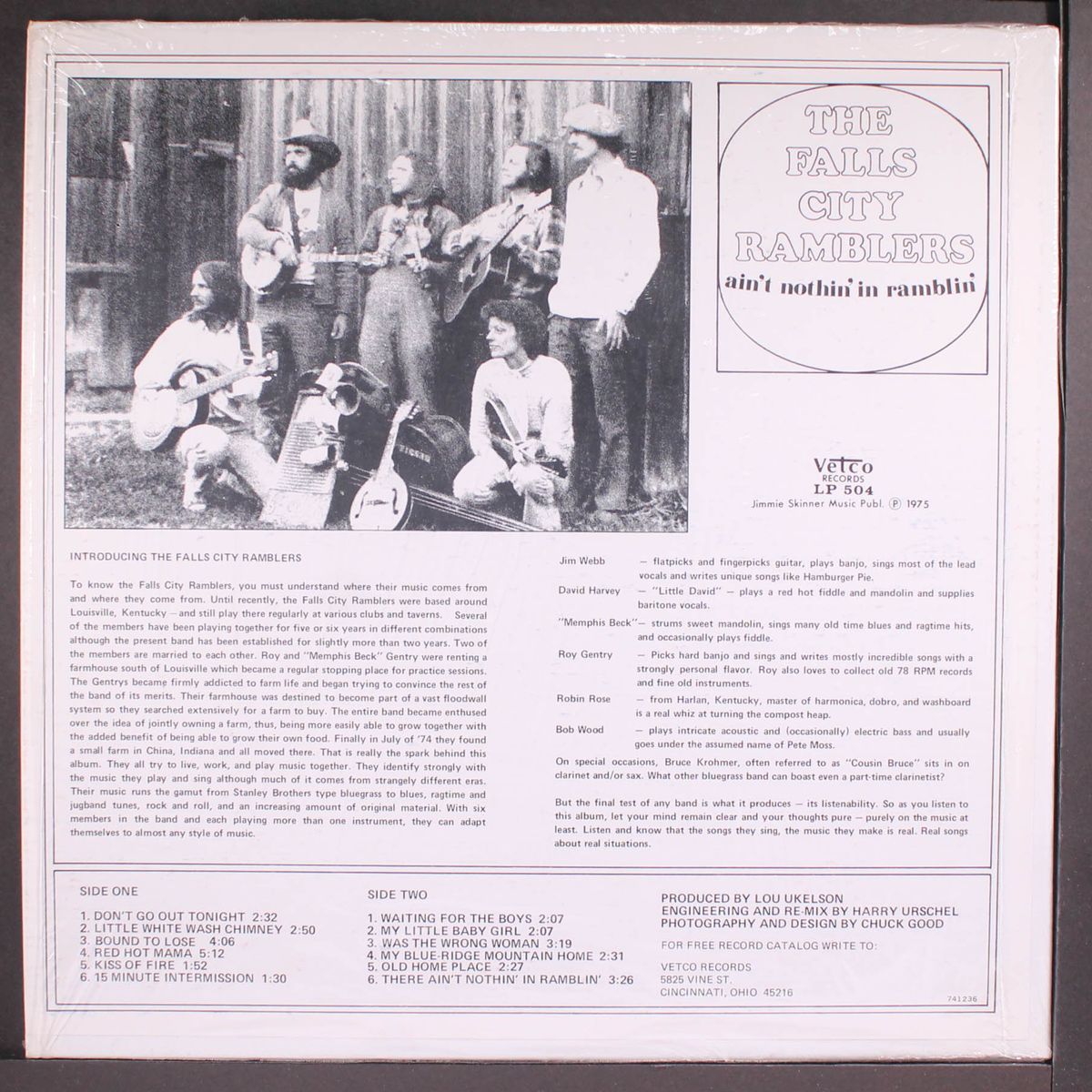 ain't nothin' in ramblin' by FALLS CITY RAMBLERS