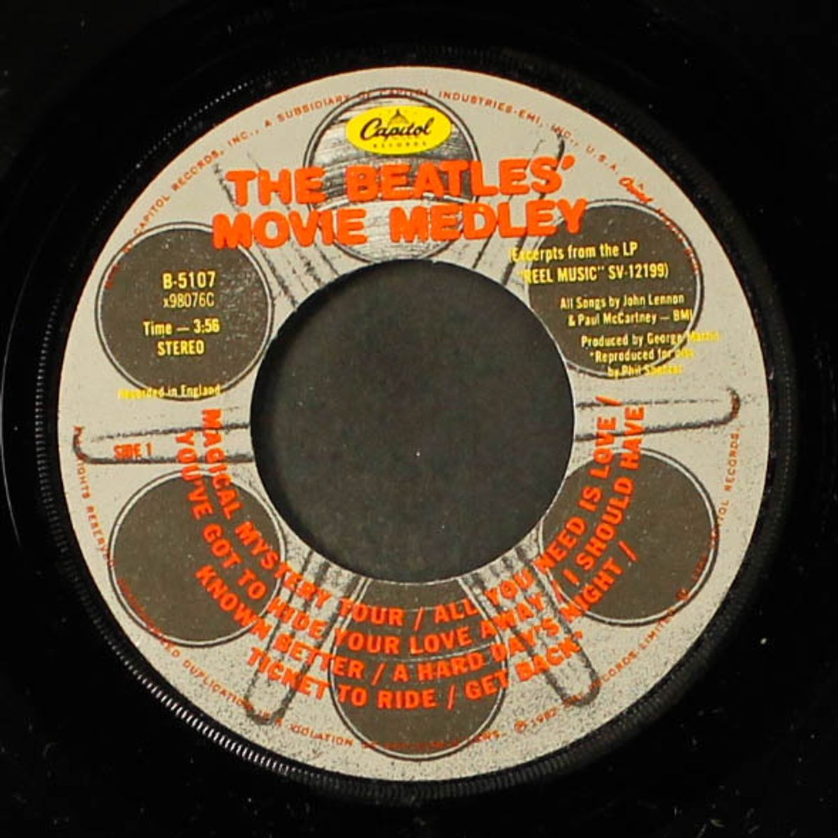 movie medley / i'm happy just to dance with you by BEATLES