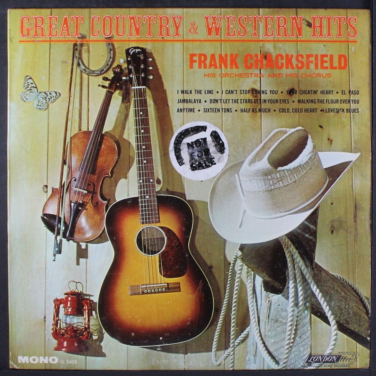 great country & western hits by FRANK CHACKSFIELD