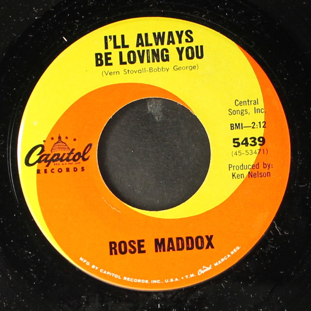 i'll always be loving you by ROSE MADDOX
