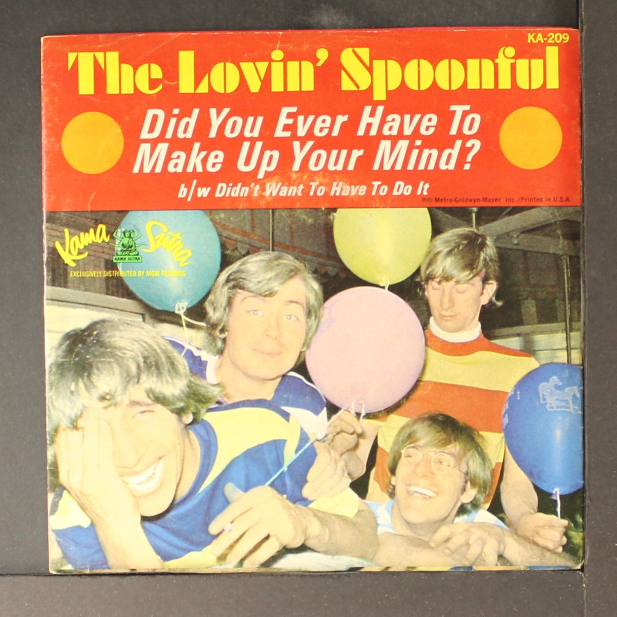 did you ever have to make up your mind? / didn't want to have to do it by LOVIN' SPOONFUL