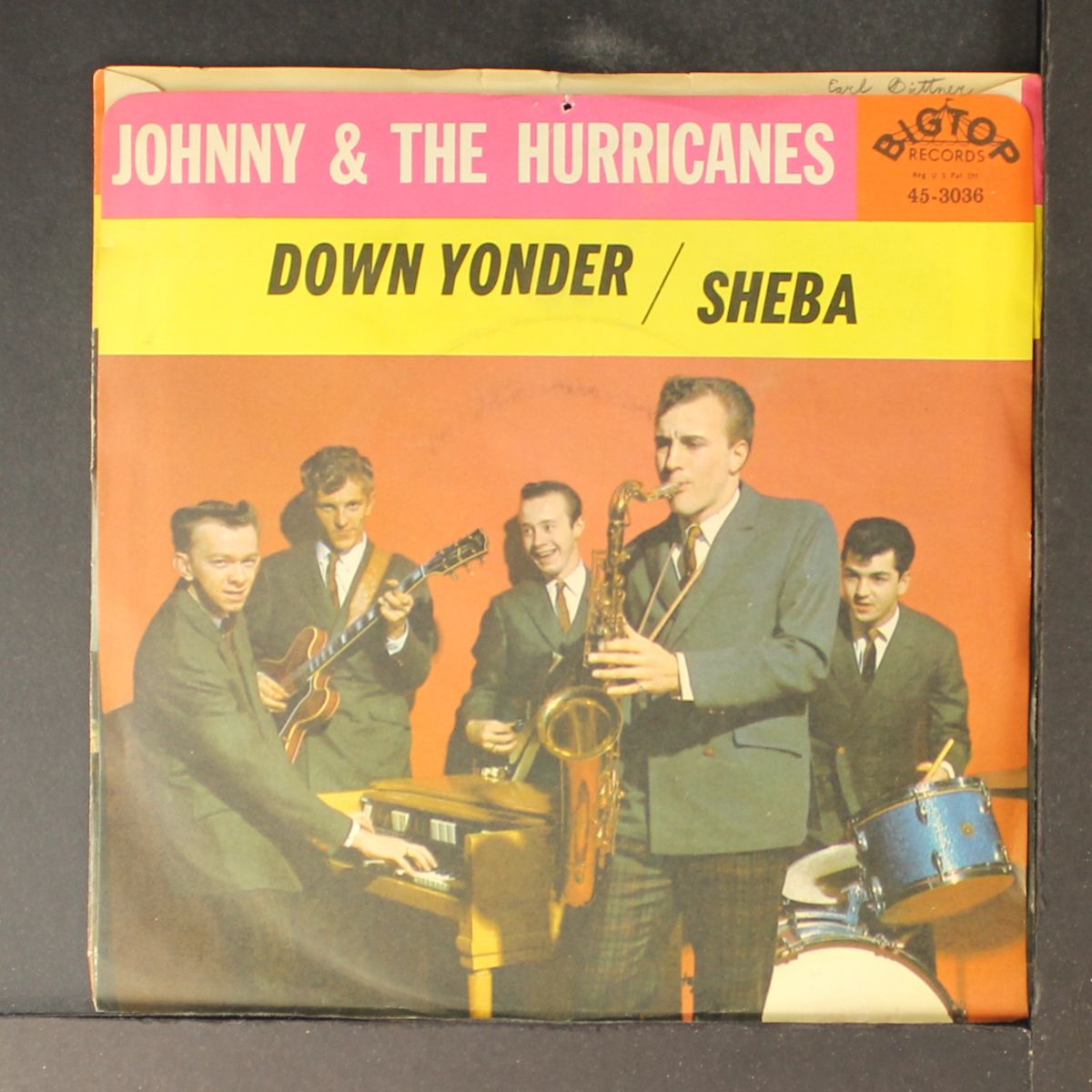 down yonder / sheba by JOHNNY & HURRICANES