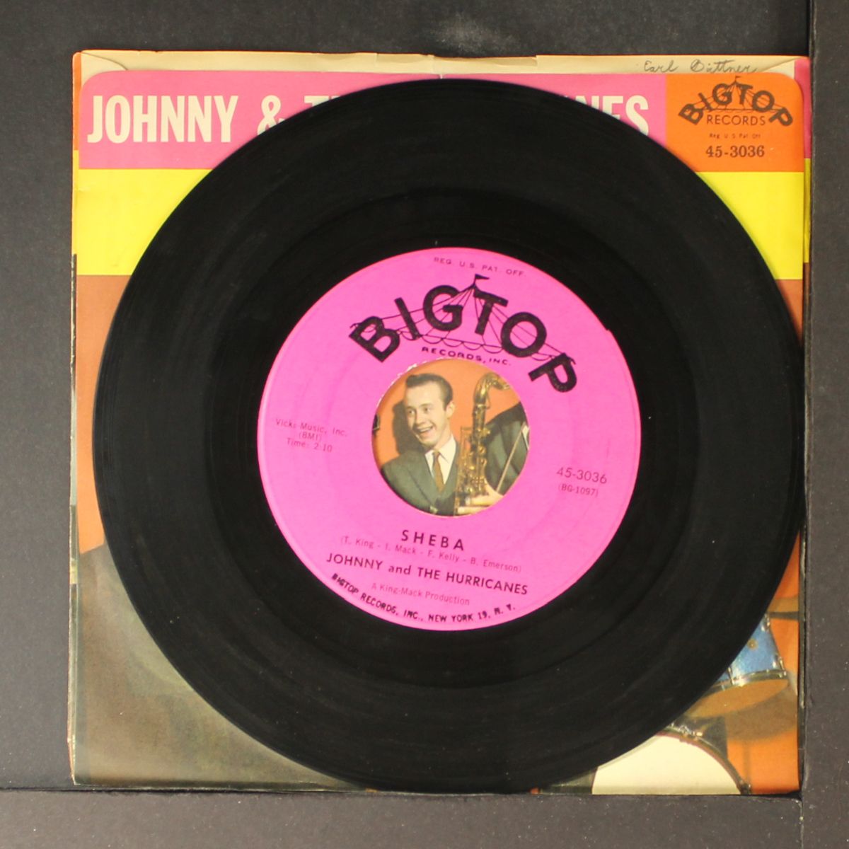 down yonder / sheba by JOHNNY & HURRICANES