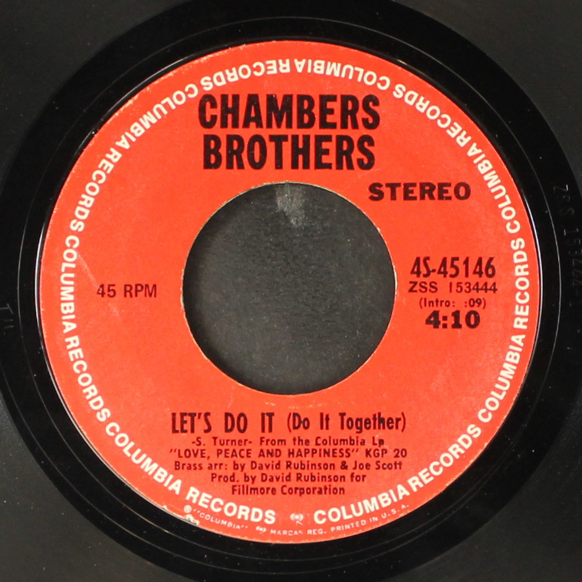 let's do it / to love somebody by CHAMBERS BROTHERS