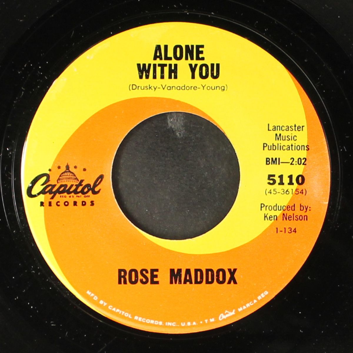 alone with you / when the sun goes down by ROSE MADDOX