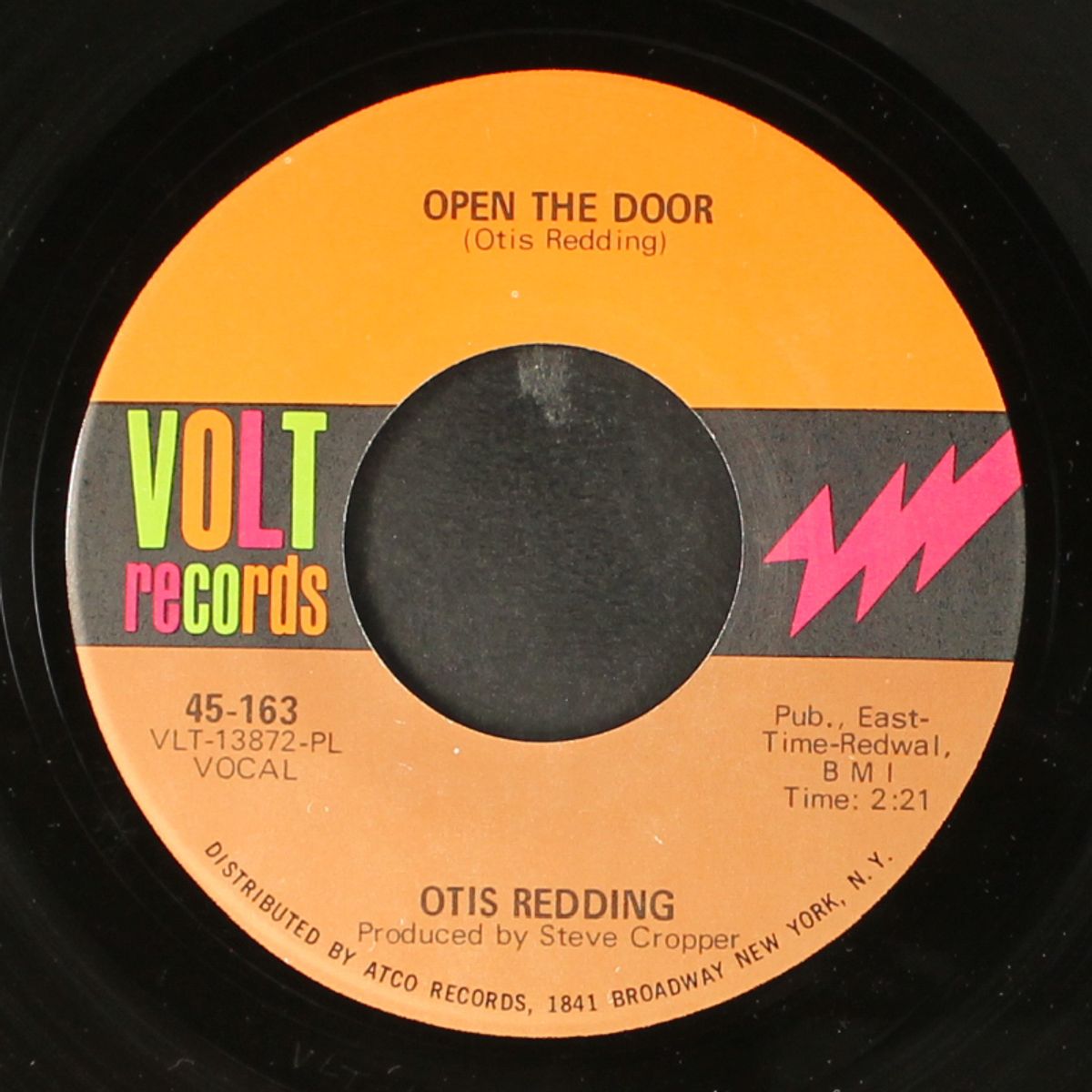 the happy song / open the door by OTIS REDDING
