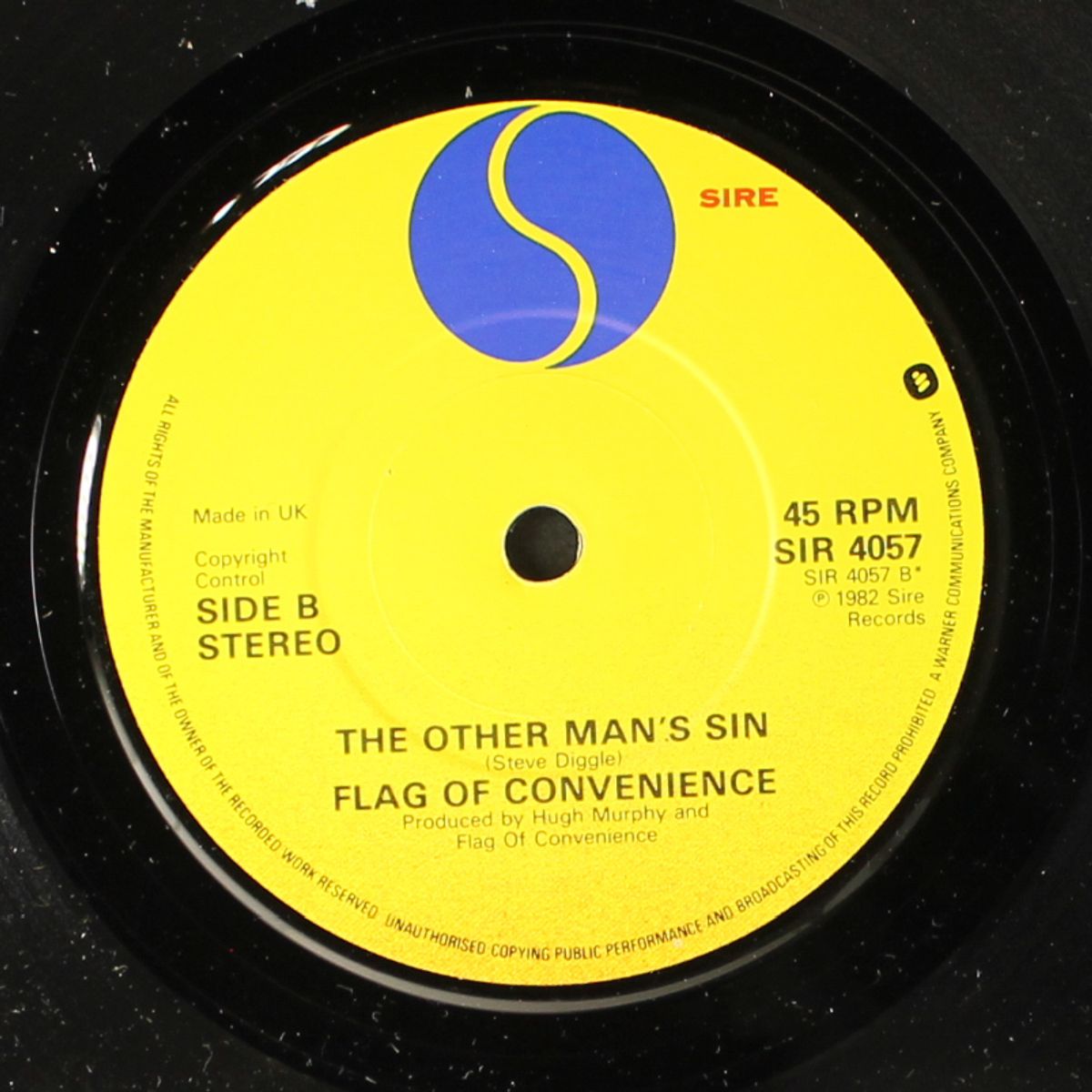 life on the telephone / other man's sin by FLAG OF CONVENIENCE