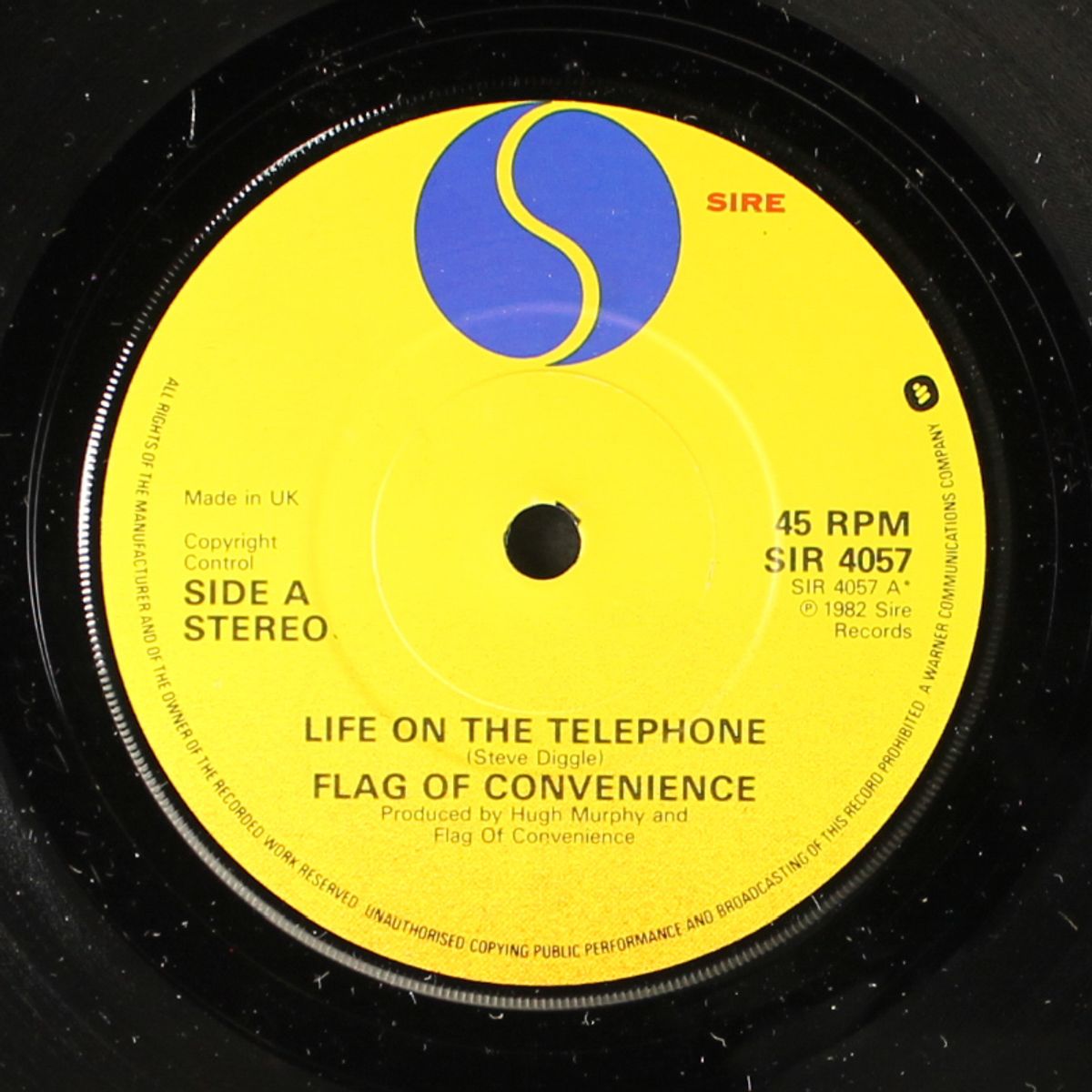 life on the telephone / other man's sin by FLAG OF CONVENIENCE