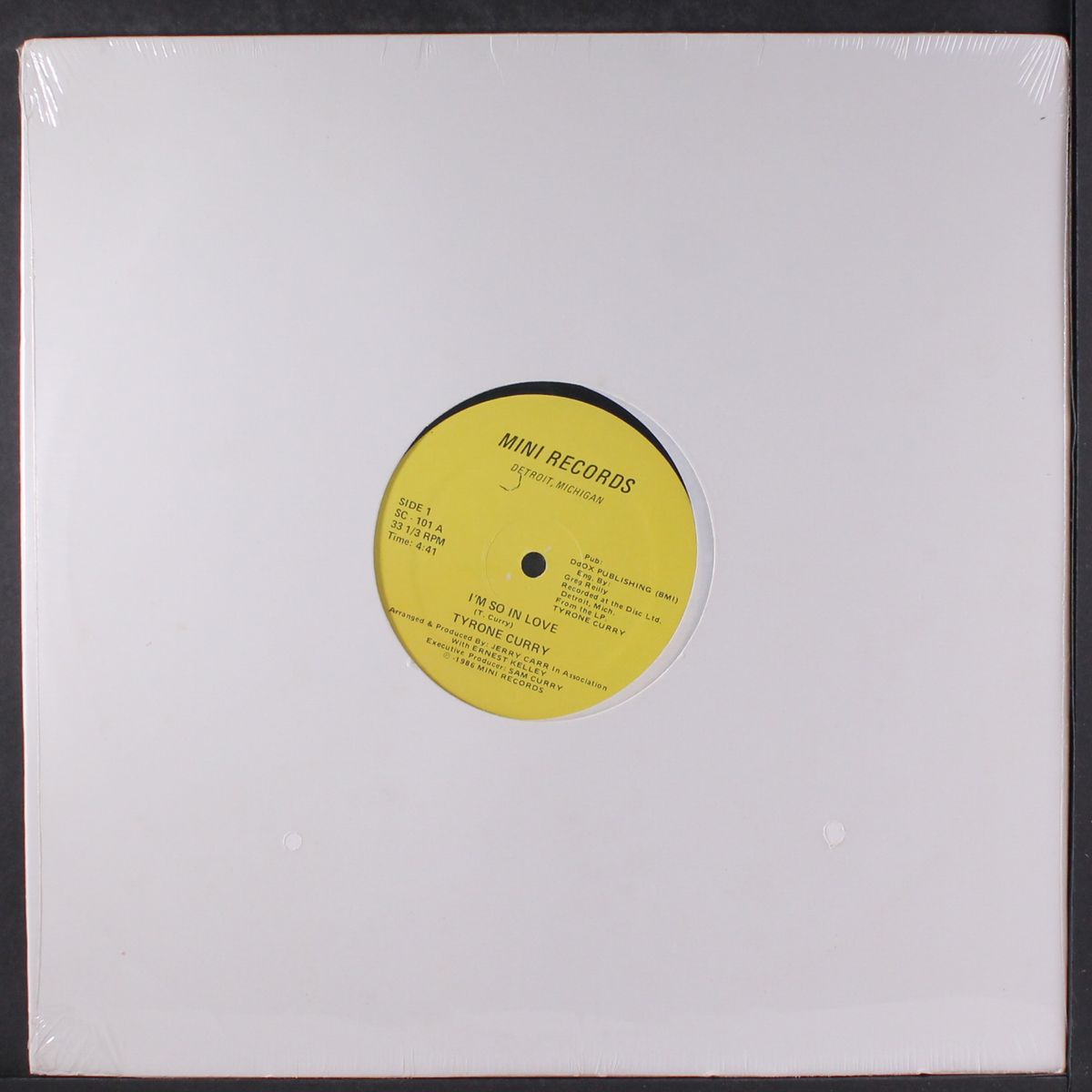 joy ride / i'm so in love by TYRONE CURRY
