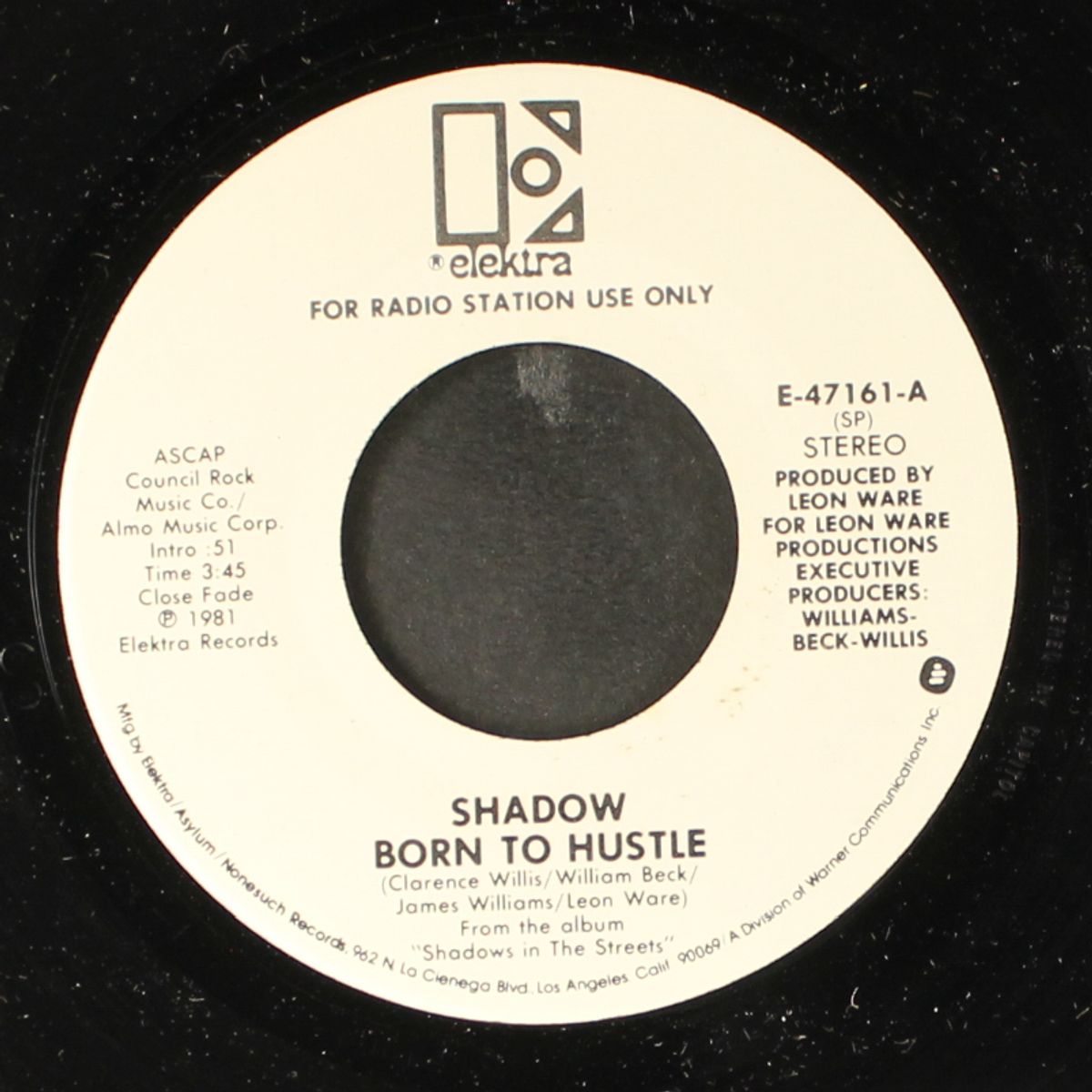 born to hustle / mono by SHADOW