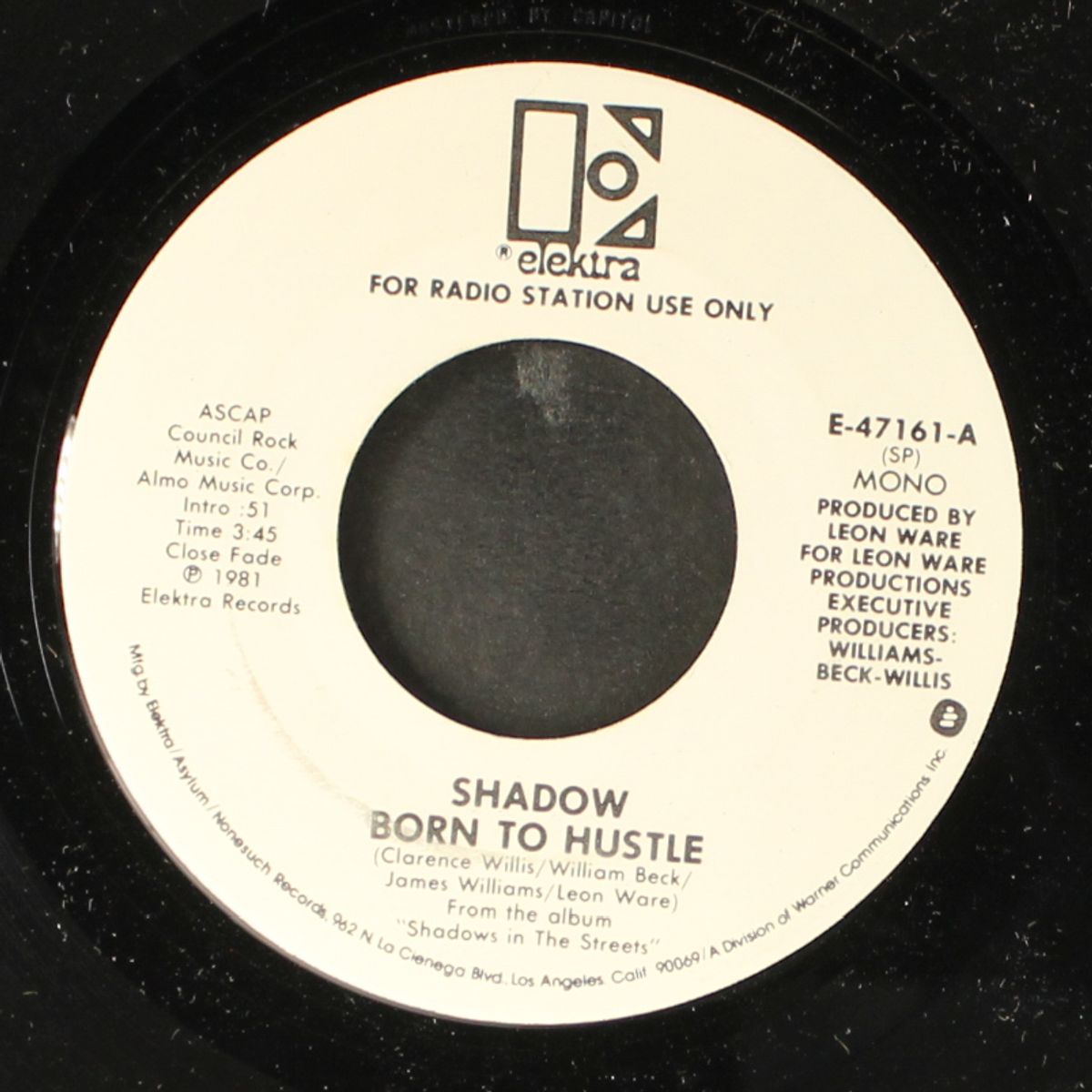 born to hustle / mono by SHADOW