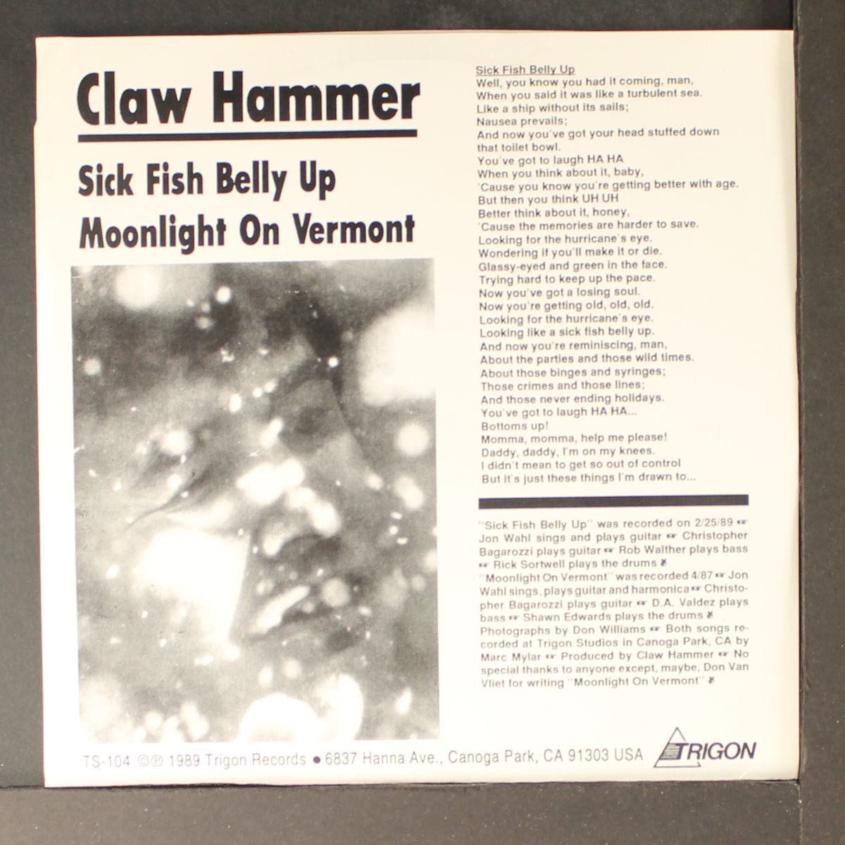 sick fish belly up by CLAW HAMMER