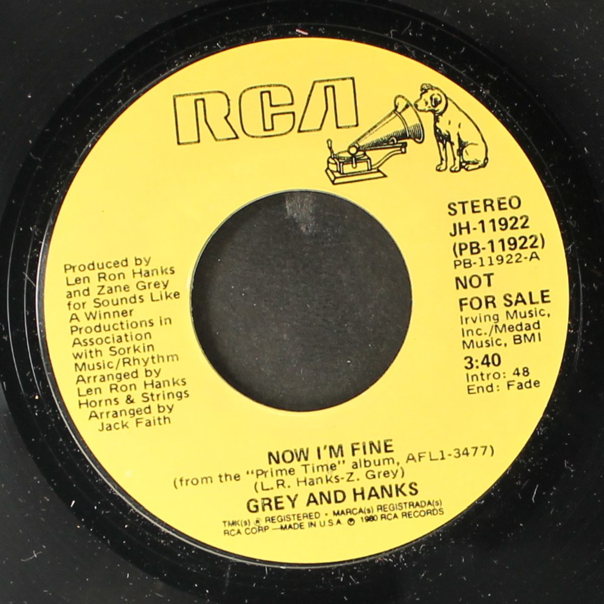 now i'm fine / mono by GREY & HANKS
