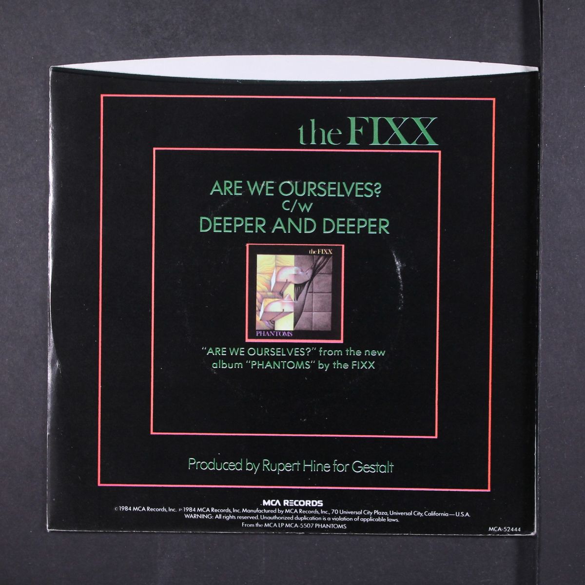are we ourselves / deeper and deeper by FIXX
