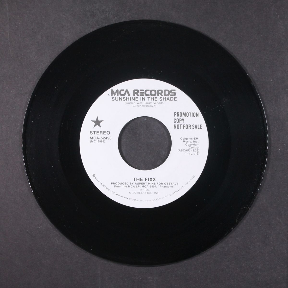 sunshine in the shade / same by FIXX