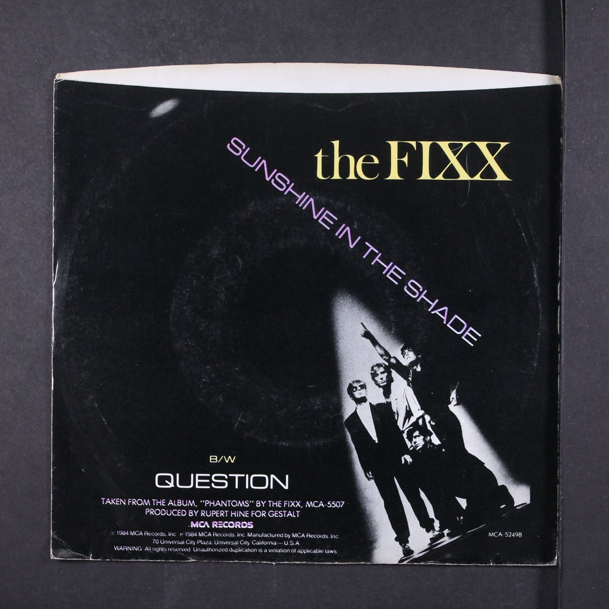 sunshine in the shade / same by FIXX