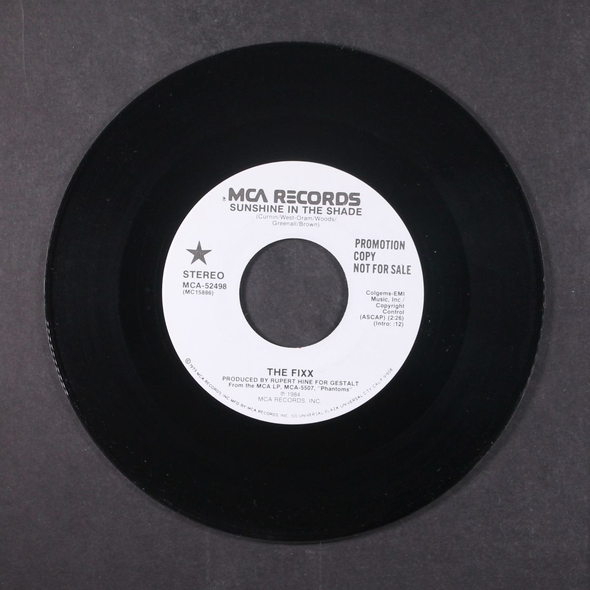 sunshine in the shade / same by FIXX