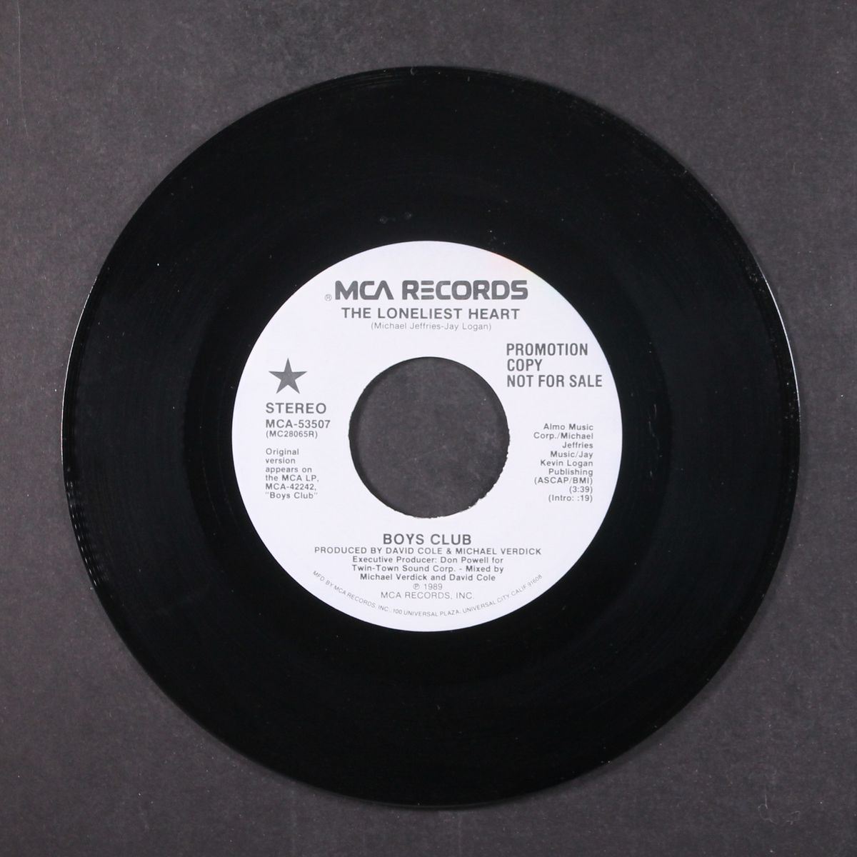 the loneliest heart / same by BOYS CLUB