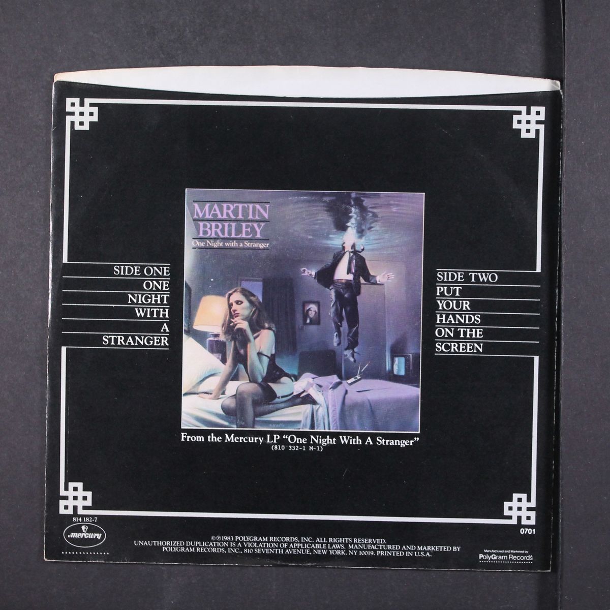 one night with a stranger by MARTIN BRILEY