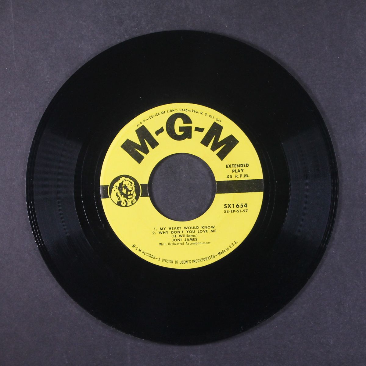 sings songs of hank williams, vol. 3 by JONI JAMES