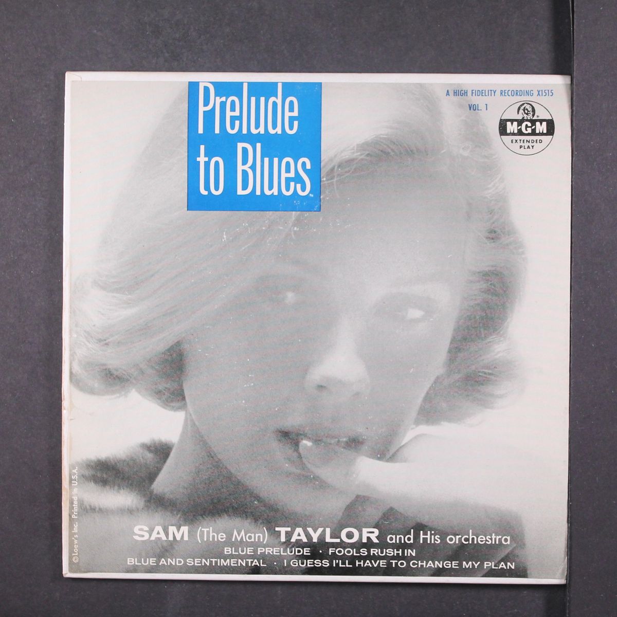 prelude to blues, vol. 1 by SAM (THE MAN) TAYLOR