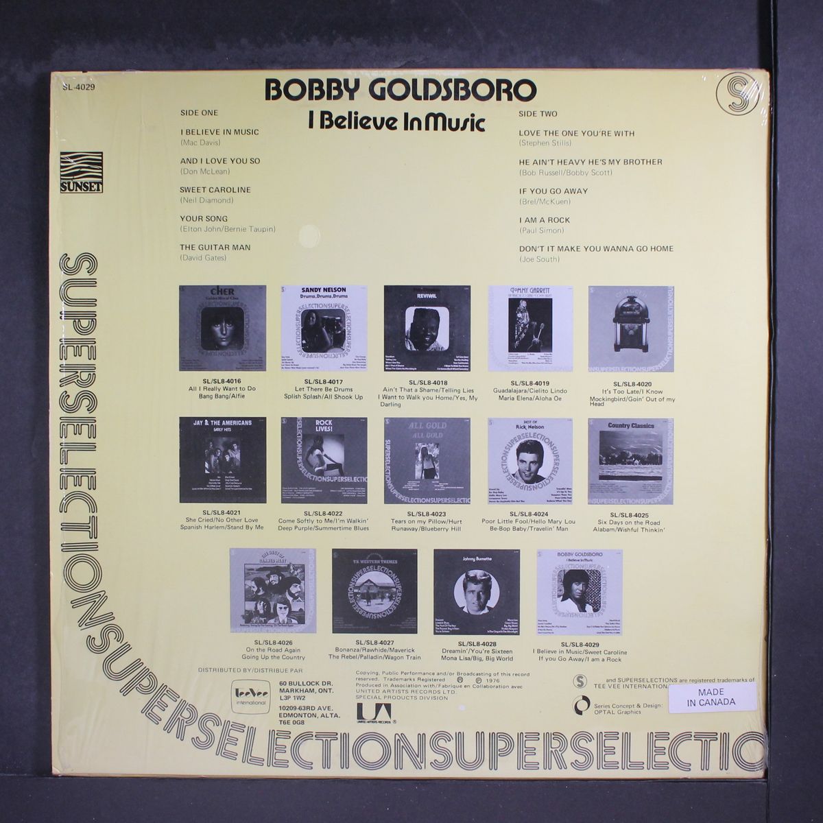 i believe in music by BOBBY GOLDSBORO