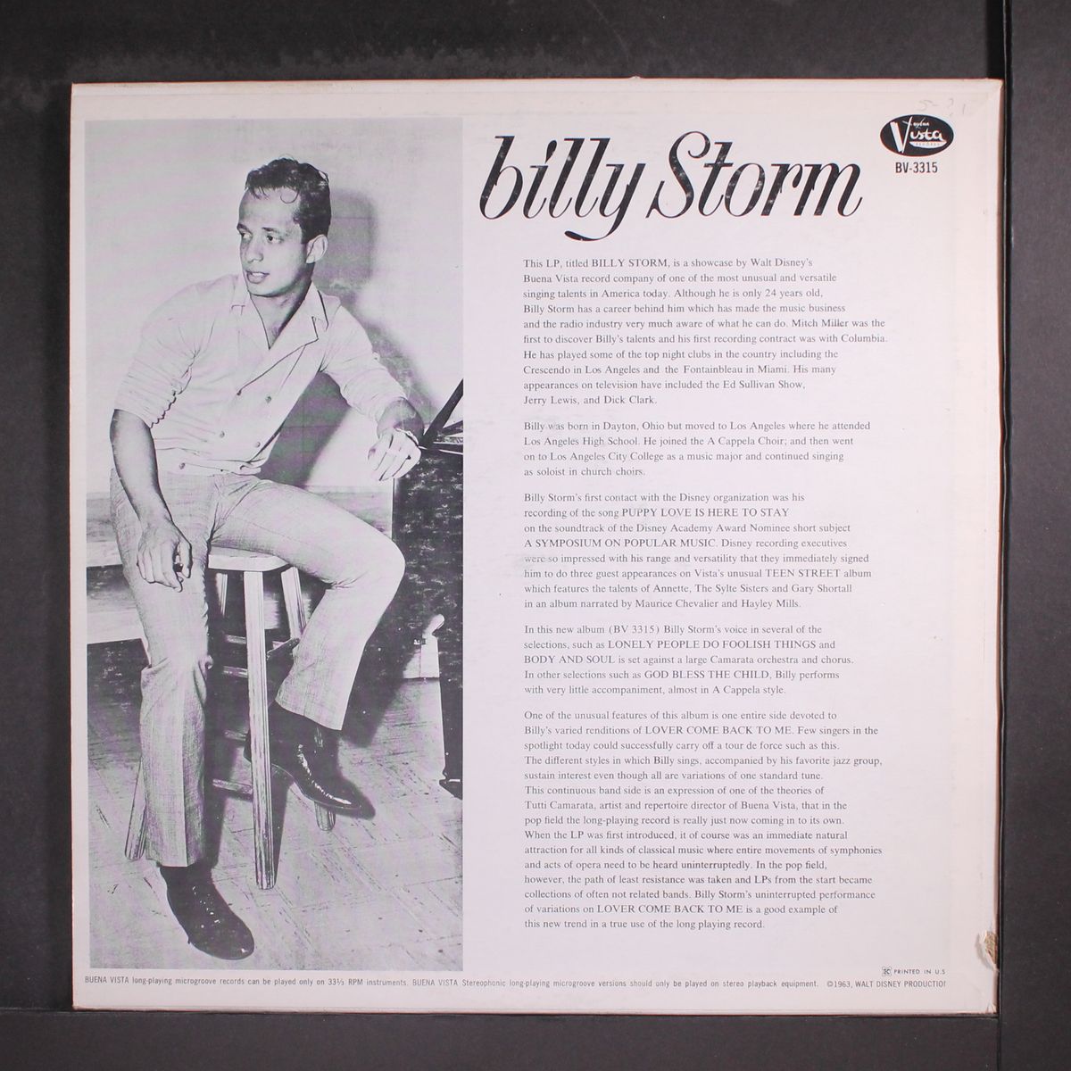 billy storm by BILLY STORM