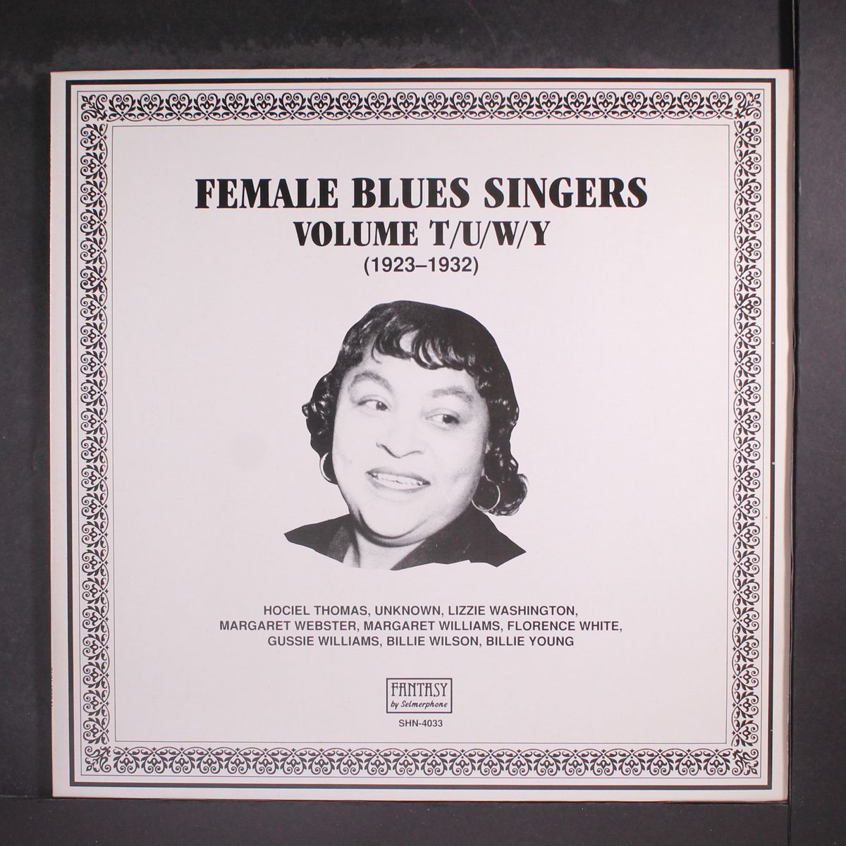 female blues singers volume t/u/w/y by VARIOUS