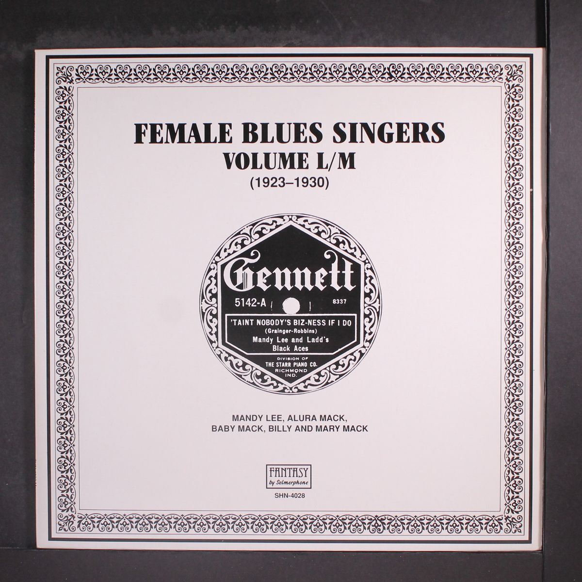 female blues singers volume l/m (1923-1930 ) by VARIOUS