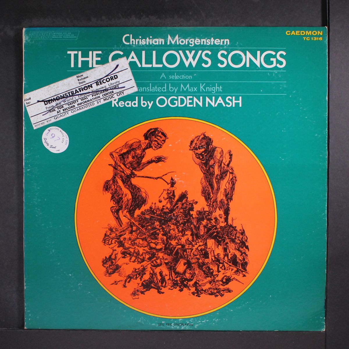the gallows songs by OGDEN NASH