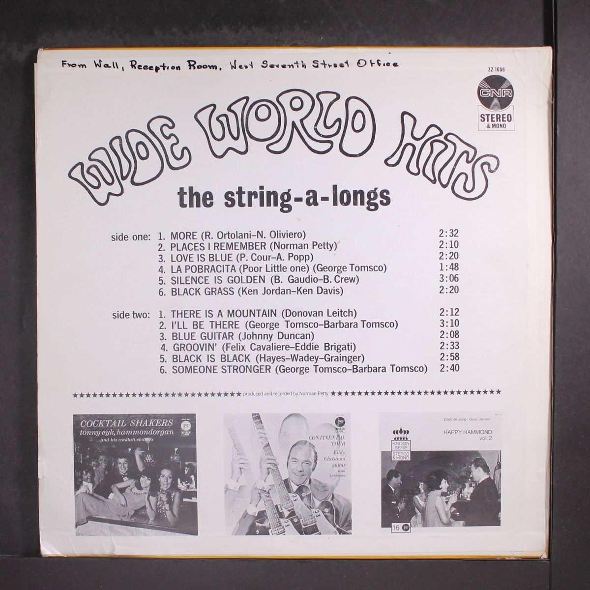 wide world hits by STRING-A-LONGS