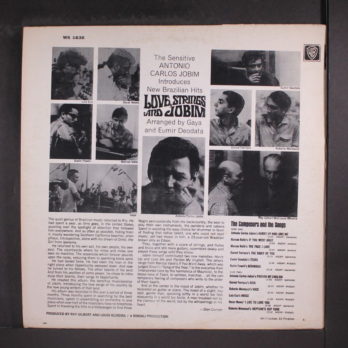 love, strings and jobim by ANTONIO CARLOS JOBIM