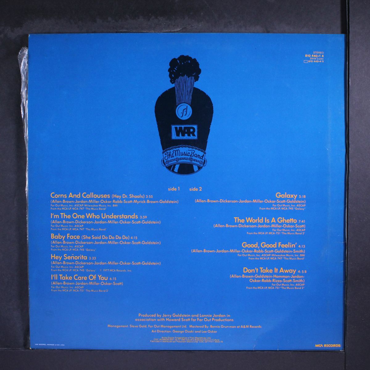 the best of: the music band by WAR