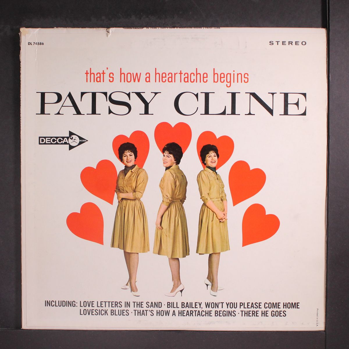 that's how a heartache begins by PATSY CLINE