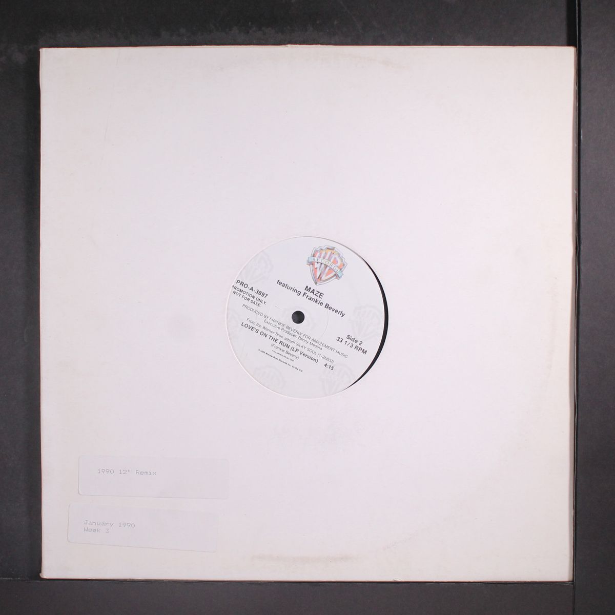 love's on the run / same by MAZE
