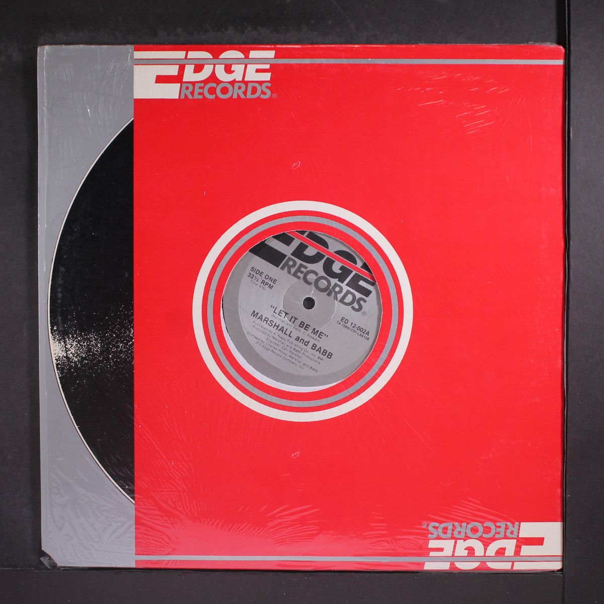 let it be me / on a high by MARSHALL & BABB