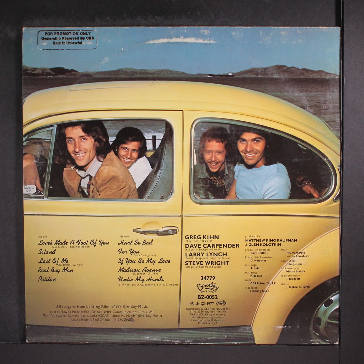 again by GREG KIHN
