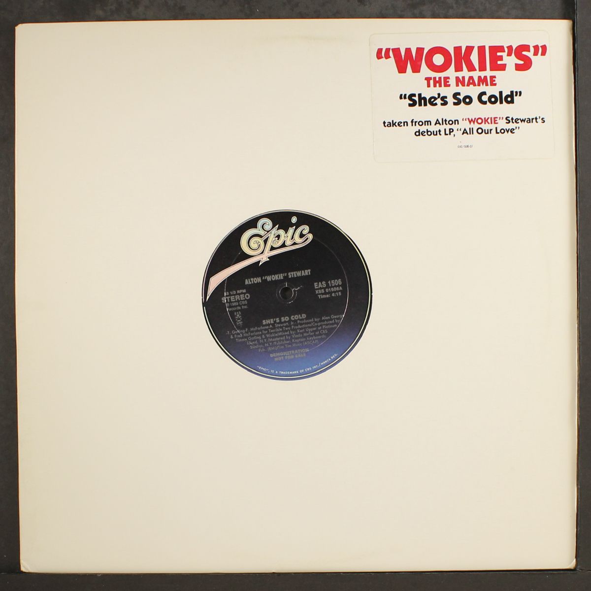 she's so cold / same by ALTON "WOKIE" STEWART