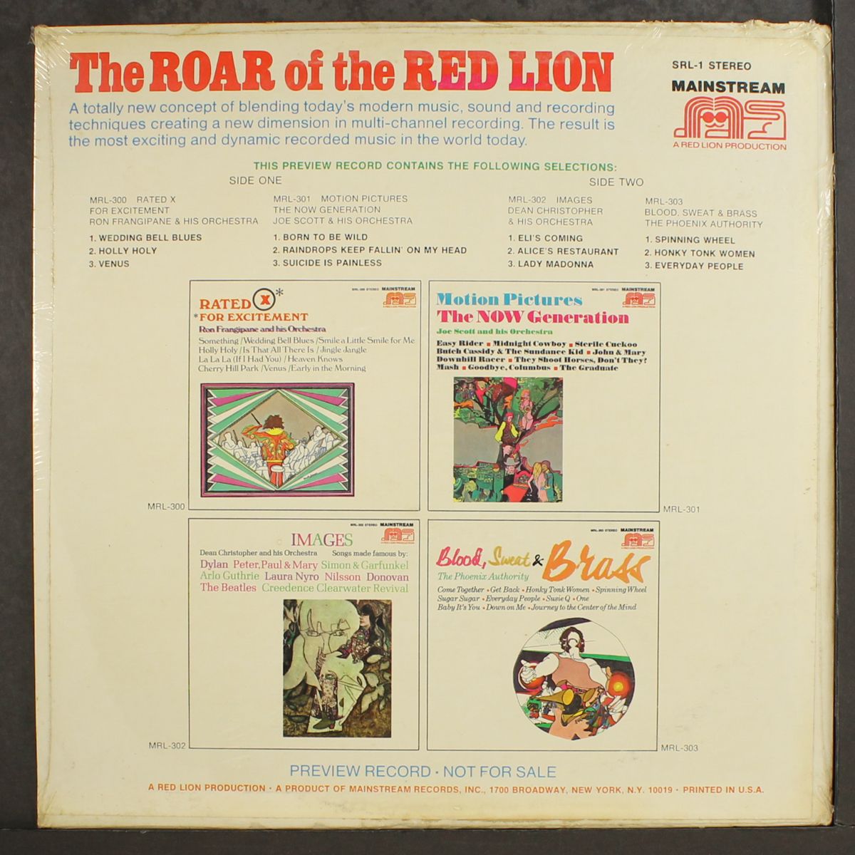 the roar of the red lion by VARIOUS