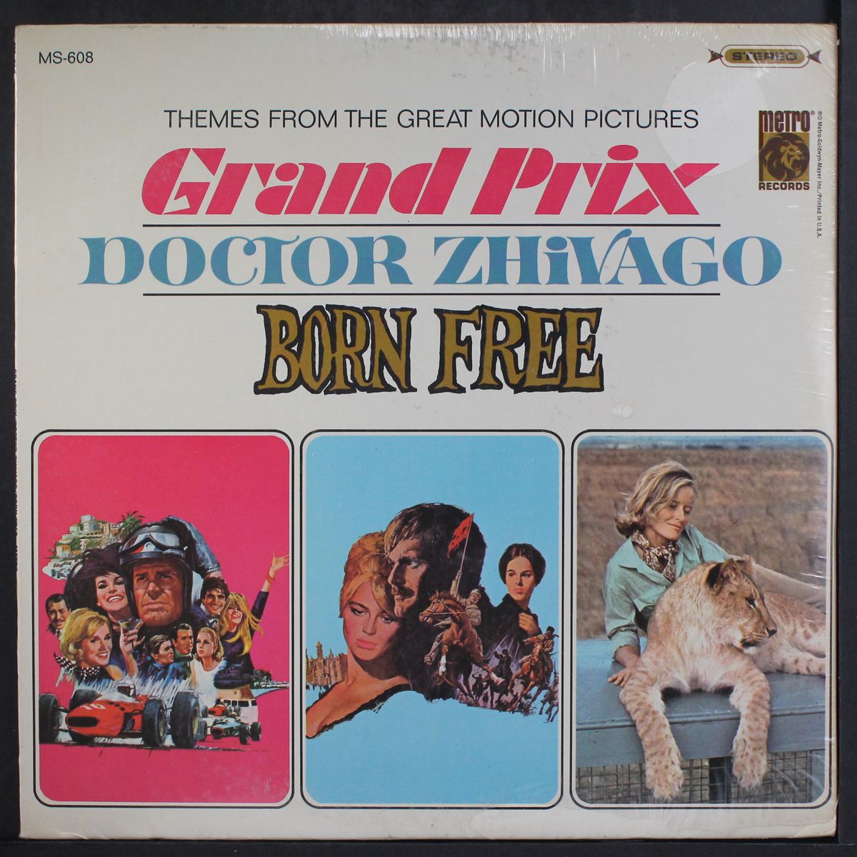 themes from the great motion pictures - grand prix, doctor zhivago & born free by VARIOUS