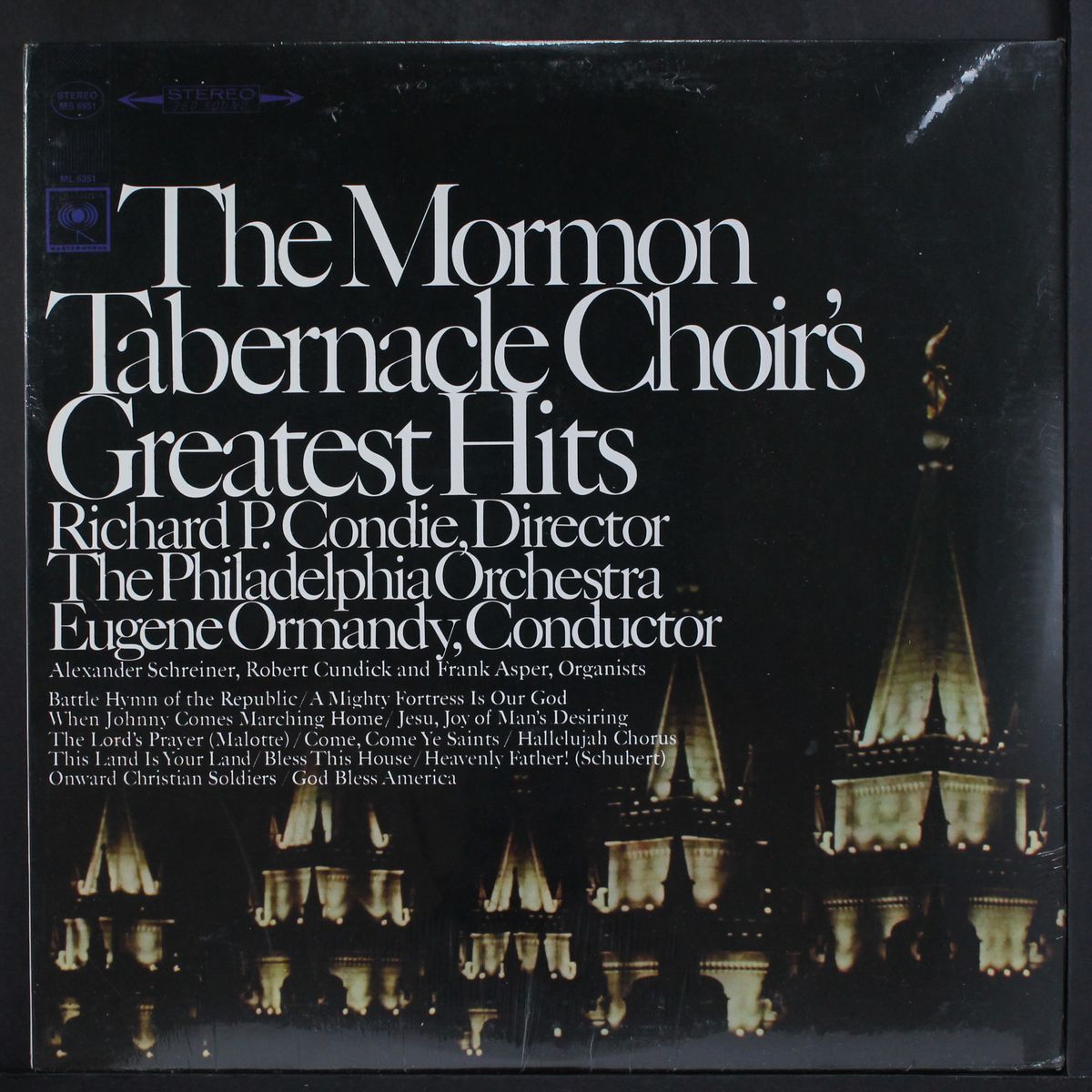 greatest hits by MORMON TABERNACLE CHOIR