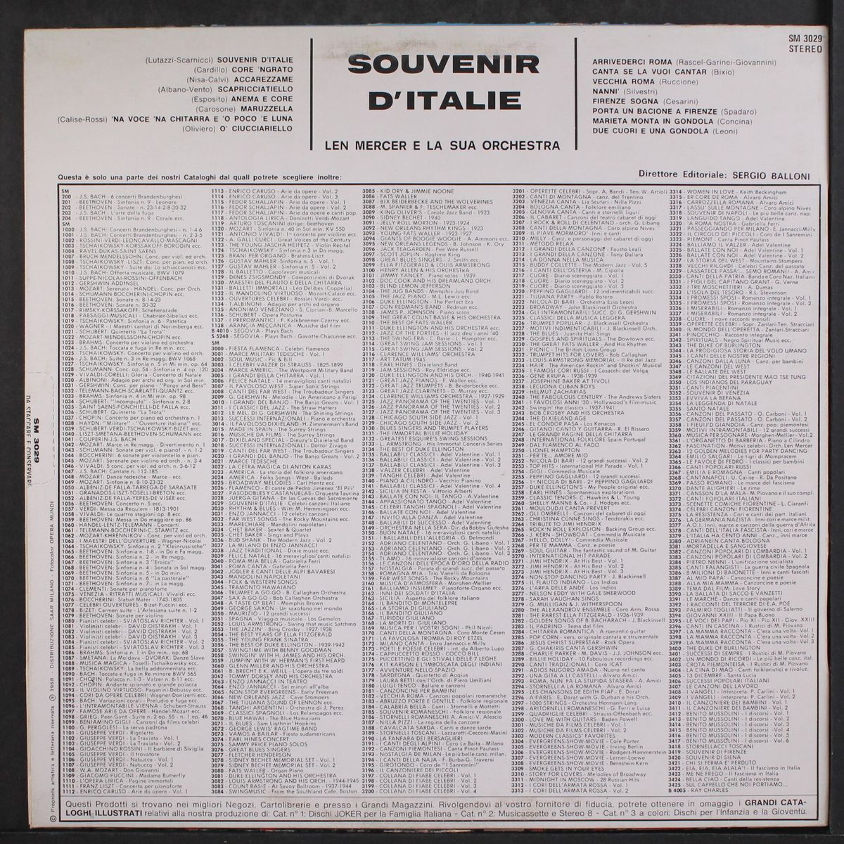 souvenir d'italie by LEN MERCER