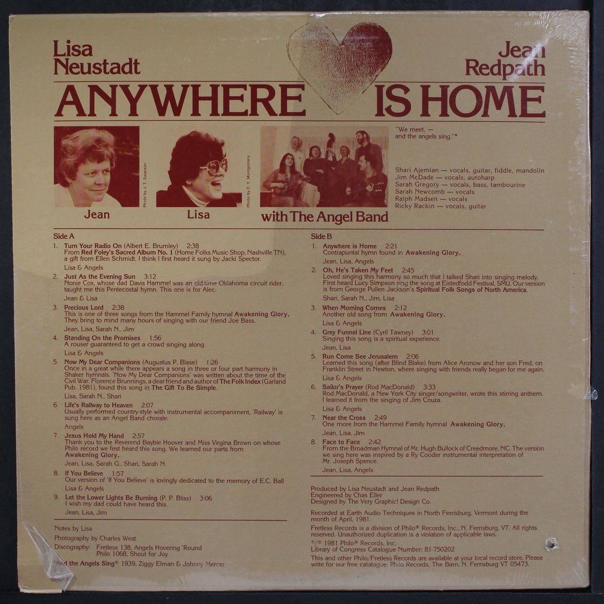 anywhere is home by LISA NEUSTADT & JEAN REDPATH