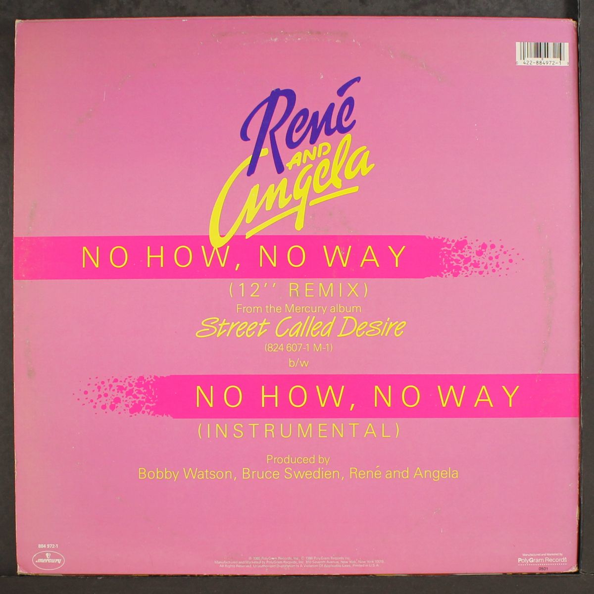 no how, no way / instro by RENE' & ANGELA
