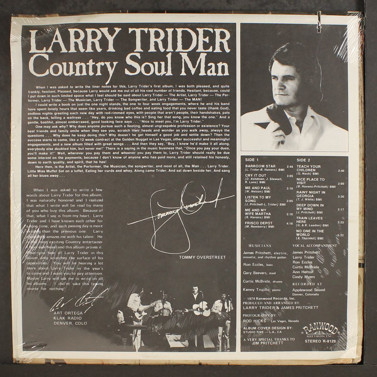 country soul man by LARRY TRIDER