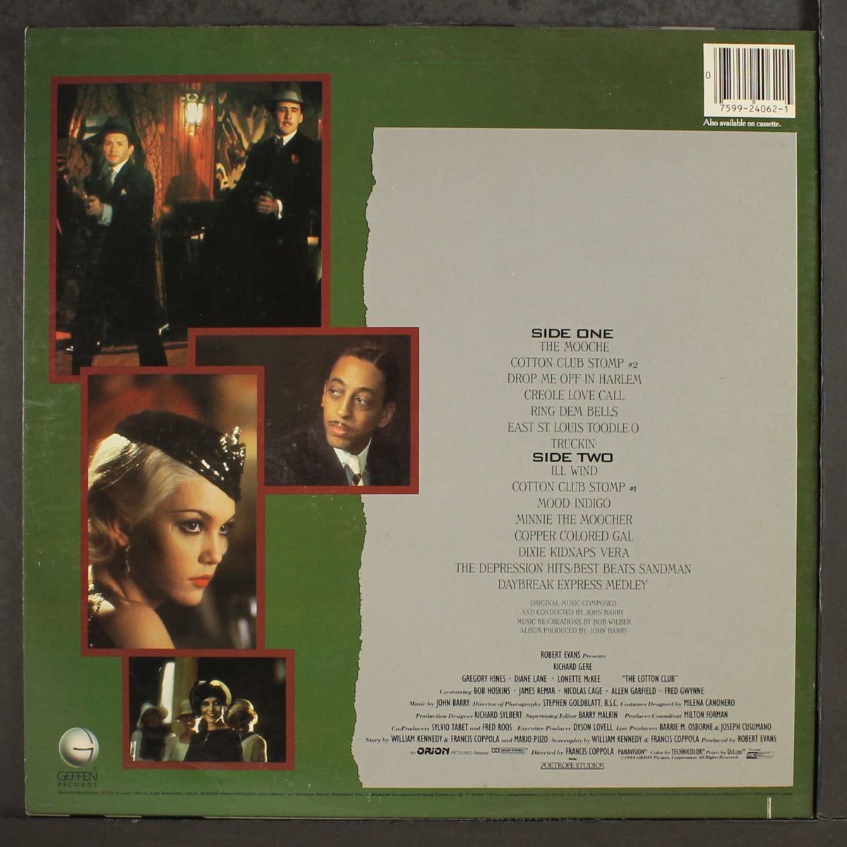the cotton club by SOUNDTRACK
