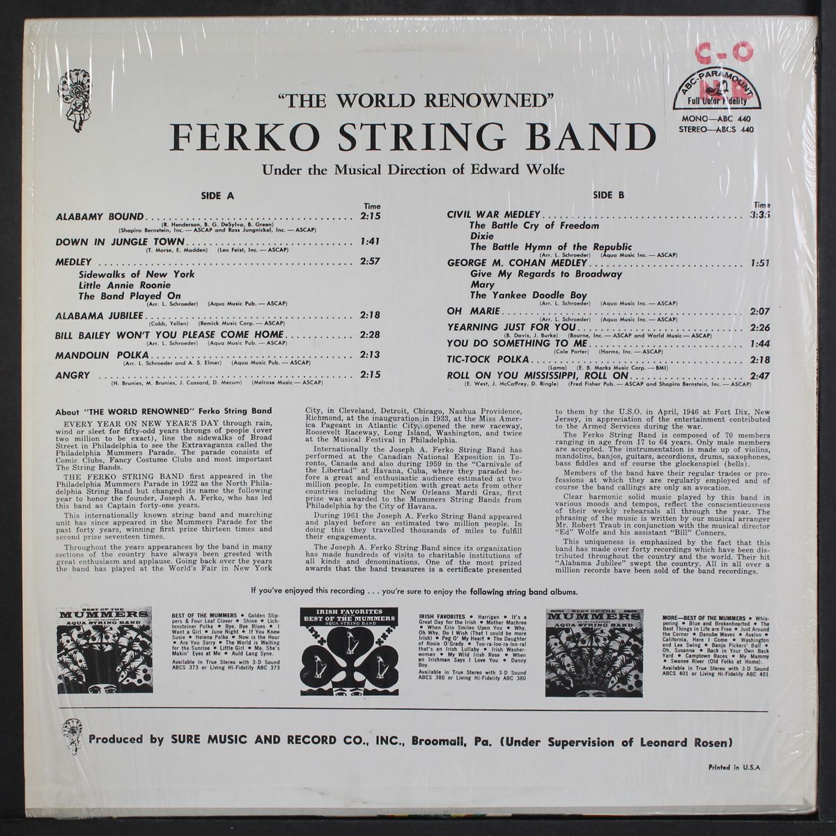 the world renowned by FERKO STRING BAND
