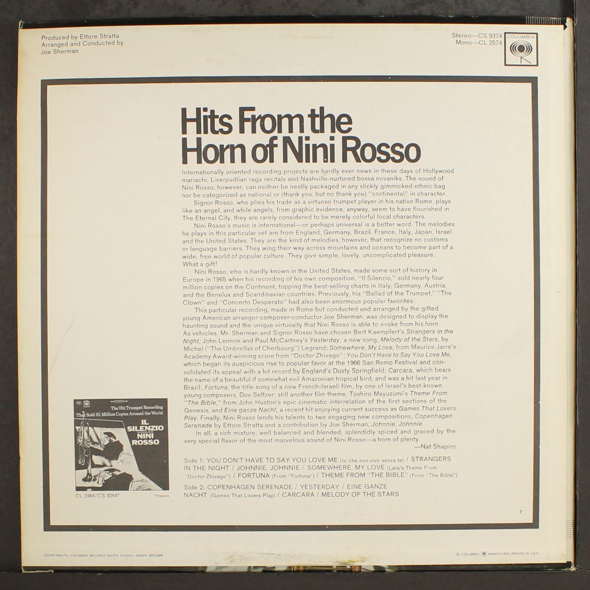 hits from the horn of by NINI ROSSO